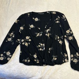 Floral button up